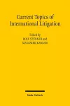 Current Topics of International Litigation cover