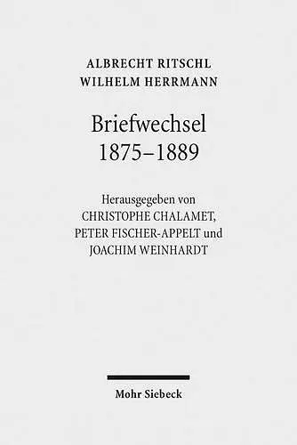 Briefwechsel 1875 - 1889 cover