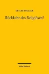 Rückkehr des Religiösen? cover