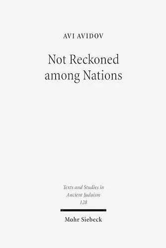 Not Reckoned among Nations cover