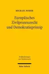 Europäisches Zivilprozessrecht und Demokratieprinzip cover