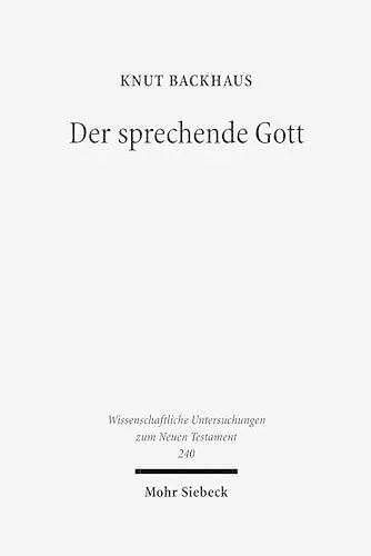 Der sprechende Gott cover