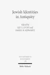 Jewish Identities in Antiquity cover