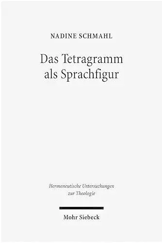 Das Tetragramm als Sprachfigur cover