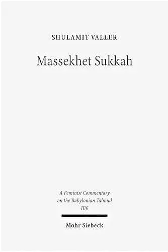 Massekhet Sukkah cover