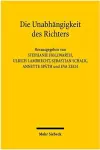 Die Unabhängigkeit des Richters cover