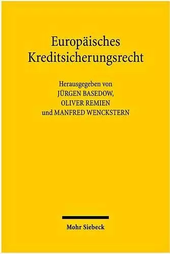 Europäisches Kreditsicherungsrecht cover