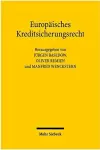 Europäisches Kreditsicherungsrecht cover