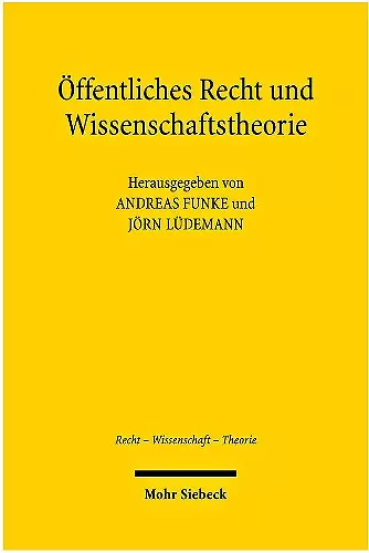 Öffentliches Recht und Wissenschaftstheorie cover