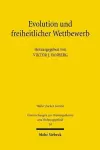 Evolution und freiheitlicher Wettbewerb cover