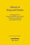 Akteure in Krieg und Frieden cover