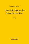 Steuerliche Fragen der Gesundheitsreform cover