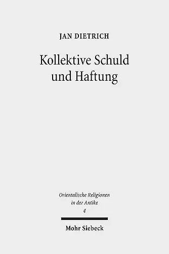 Kollektive Schuld und Haftung cover