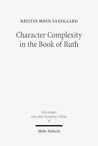 Character Complexity in the Book of Ruth cover