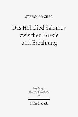 Das Hohelied Salomos zwischen Poesie und Erzählung cover