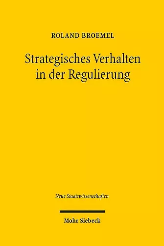 Strategisches Verhalten in der Regulierung cover