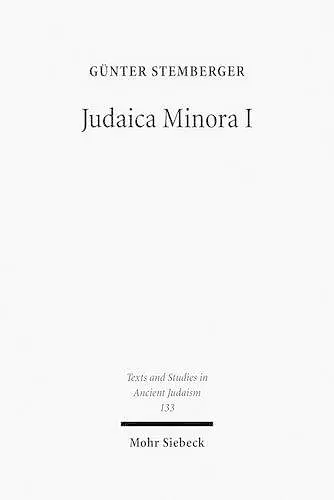 Judaica Minora cover