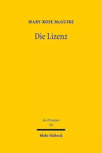 Die Lizenz cover