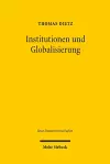 Institutionen und Globalisierung cover