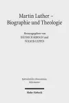 Martin Luther - Biographie Und Theologie cover