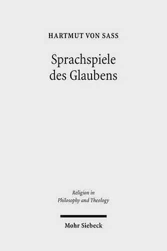 Sprachspiele des Glaubens cover