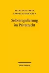 Selbstregulierung im Privatrecht cover