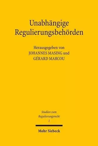 Unabhängige Regulierungsbehörden cover