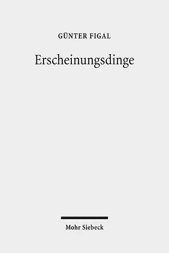 Erscheinungsdinge cover