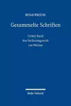 Gesammelte Schriften cover