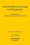 Gemeinwohlverantwortung im Binnenmarkt cover