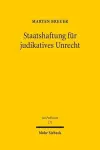 Staatshaftung für judikatives Unrecht cover