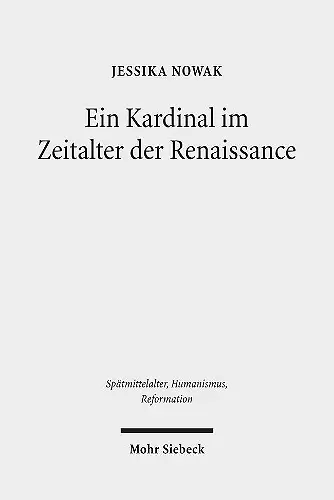 Ein Kardinal im Zeitalter der Renaissance cover