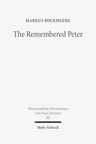 The Remembered Peter cover