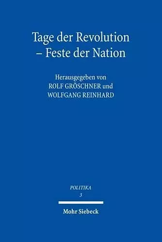 Tage der Revolution - Feste der Nation cover