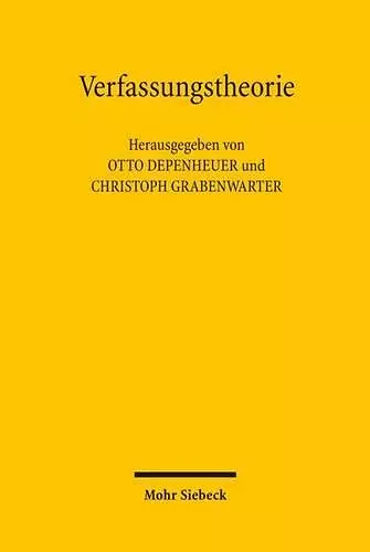 Verfassungstheorie cover