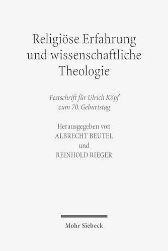 Religiöse Erfahrung und wissenschaftliche Theologie cover