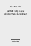 Einführung in die Rechtsphänomenologie cover