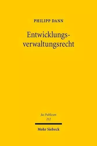 Entwicklungsverwaltungsrecht cover