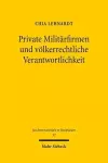 Private Militärfirmen und völkerrechtliche Verantwortlichkeit cover