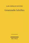 Gesammelte Schriften cover