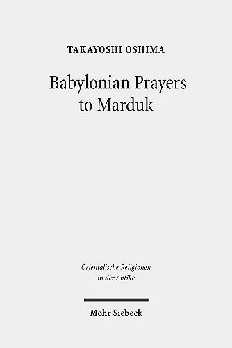 Babylonian Prayers to Marduk cover