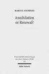 Annihilation or Renewal? cover