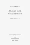 Studien zum Urchristentum cover