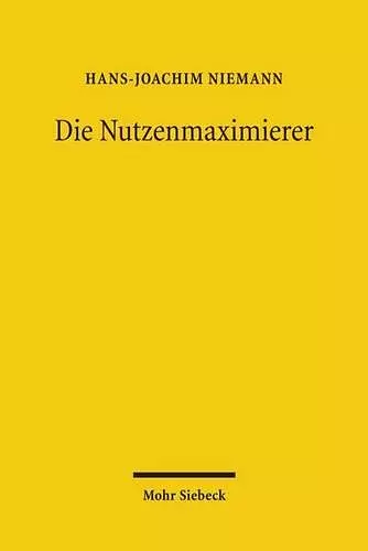 Die Nutzenmaximierer cover