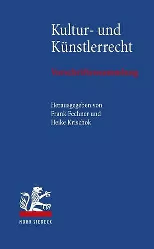 Kultur- und Künstlerrecht cover