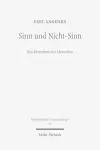 Sinn und Nicht-Sinn cover