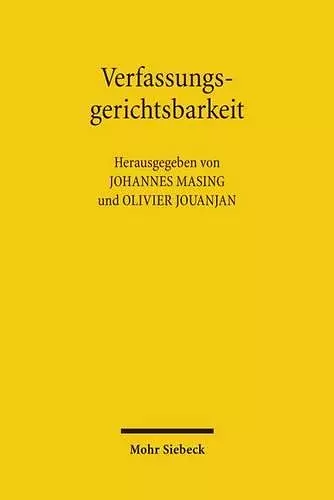 Verfassungsgerichtsbarkeit cover