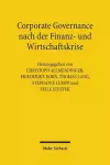 Corporate Governance nach der Finanz- und Wirtschaftskrise cover