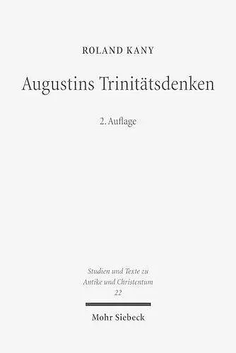 Augustins Trinitätsdenken cover