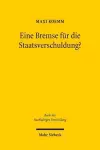 Eine Bremse für die Staatsverschuldung? cover